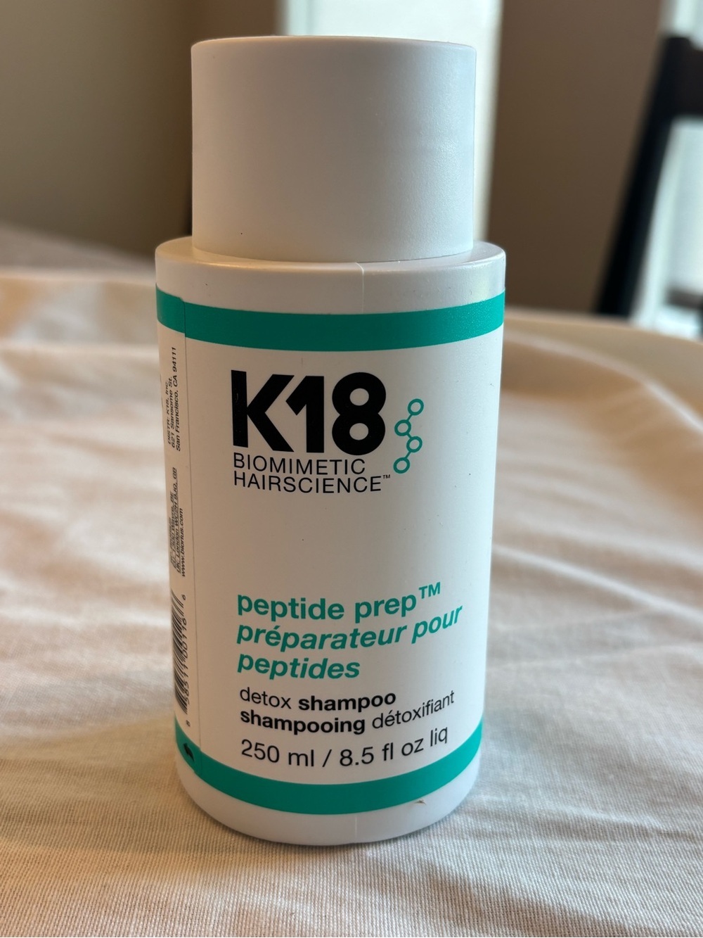 K18 Peptide Prep Detox Shampoo 8.5 oz Clarifying Color Safe Shampoo NEW